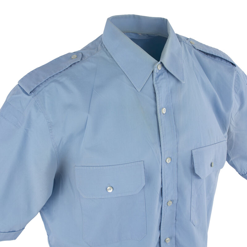 Dutch Army Sky Blue Short Sleeve BDU Shirt | #2 Condition, , large image number 3